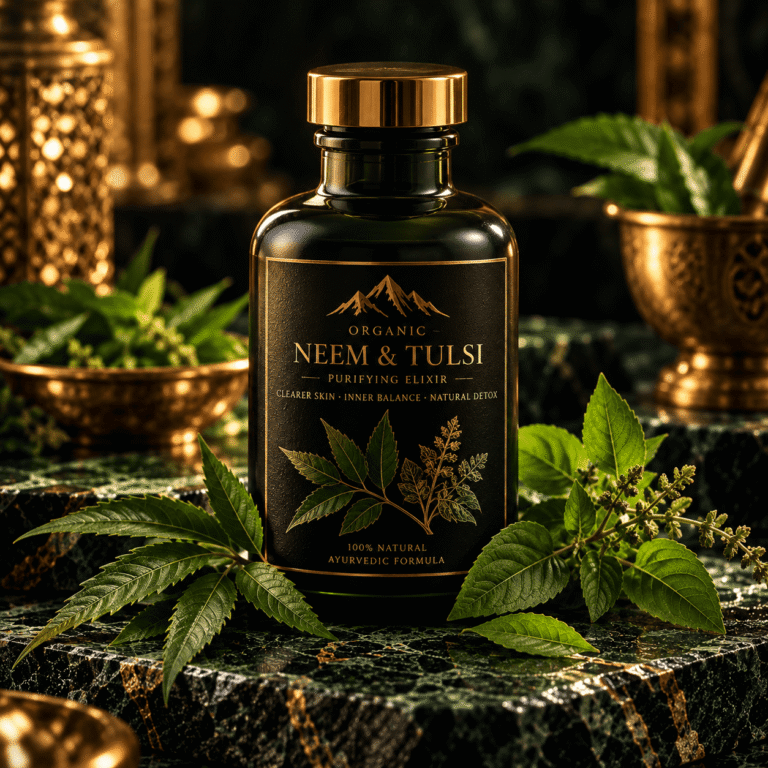 Organic Neem & Tulsi Purifying Elixir